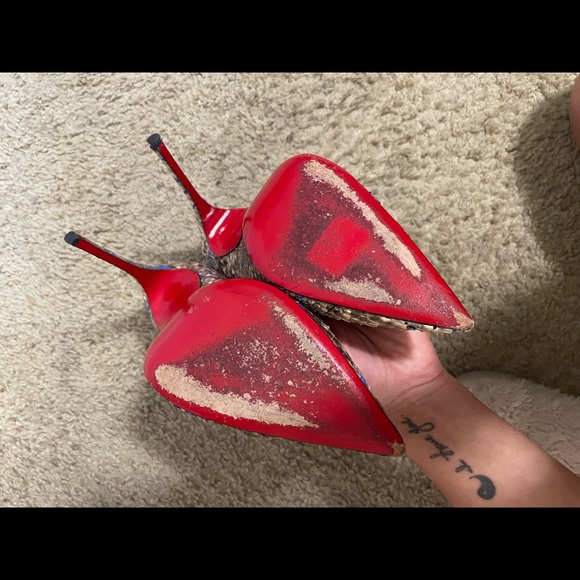 Christian Louboutin So Kate RARE Python Vulcano 120mm pumps heels - Picture 9 of 12